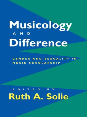 cover image of Musicology and Difference